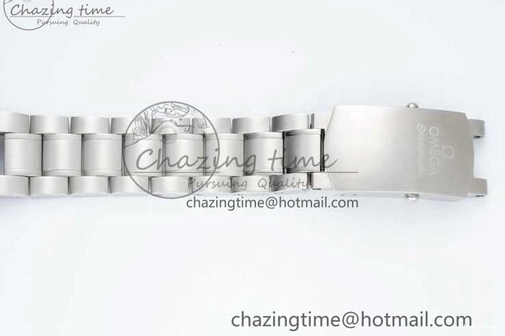 0405 UrbanChic Speedmaster Racing Master SS HKF Best Edition Blue Black Dial on SS Bracelet A 7808